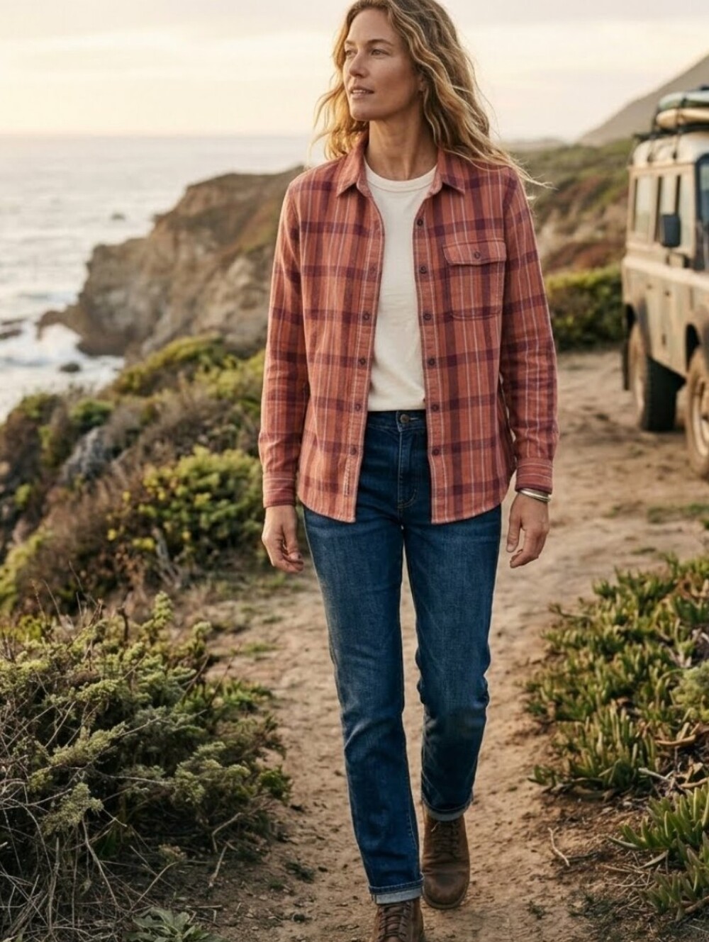 Outerknown Women's Flannel Shirt